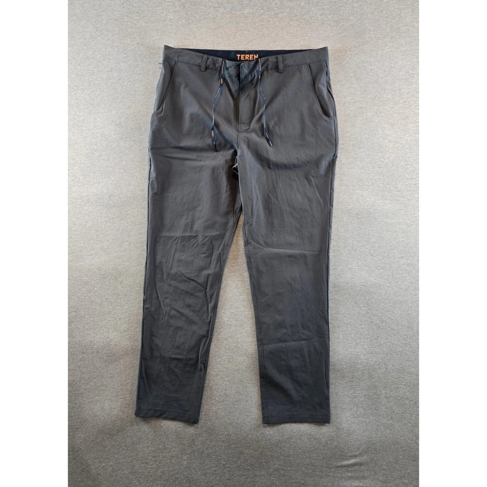 Teren‎ Designs Pant Mens 38x32 Gray No Fly Zone Performance Nylon Hiking Pants